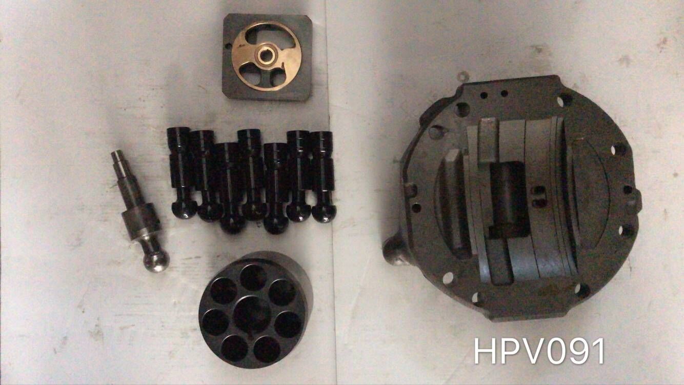EX200-2 EX200-3 EX120-2 Hitachi Ekskavatör Hidrolik Pompa Parçaları, Kapaklı HPV091